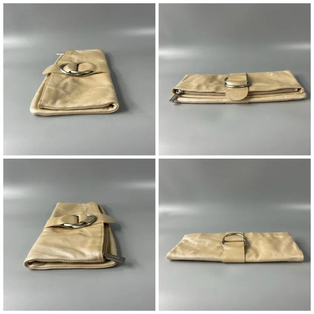 HOBO International Madeline Leather Fold-over Clutch - Picture 13 of 13